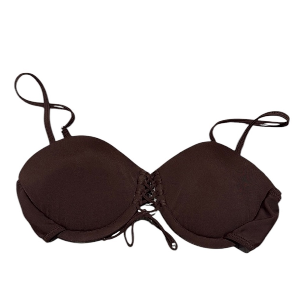 Andi Bagus Brown Bikini Top